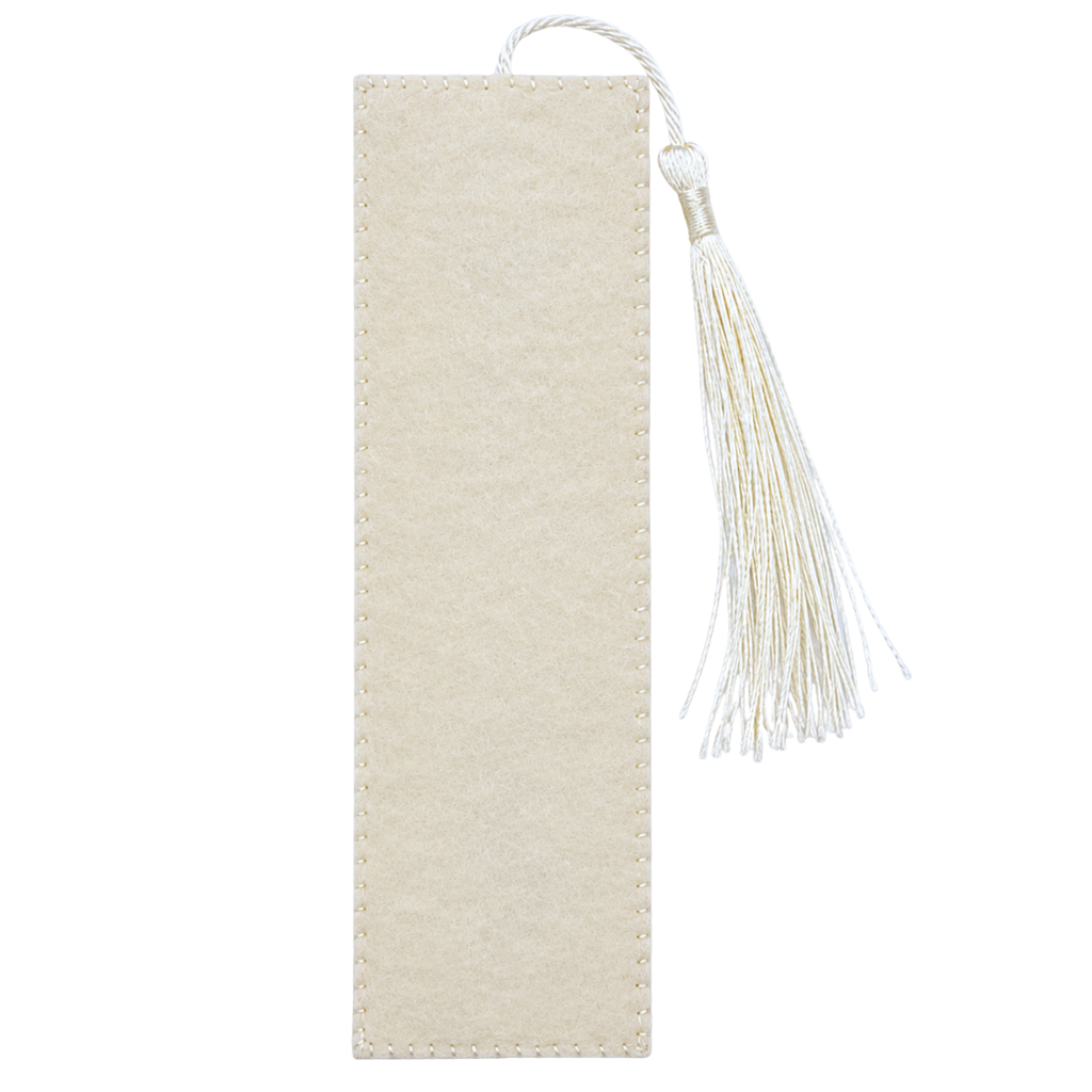 Handmade Embroidered Black Cat Linen Bookmark With Tassel - Stretching Cat, 5.5 x 1.6 in.